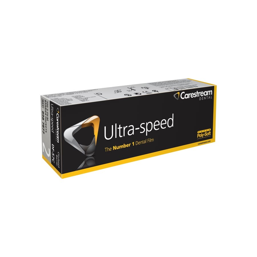Ultra-Speed Intraoral X-Ray Film DF-54C Size 0 D Speed 75/Bx thumbnail 11