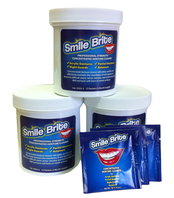 Smile Brite Denture Cleaner Individual Packet - Smile Brite Denture Cleaner Individual Packet - Image 1