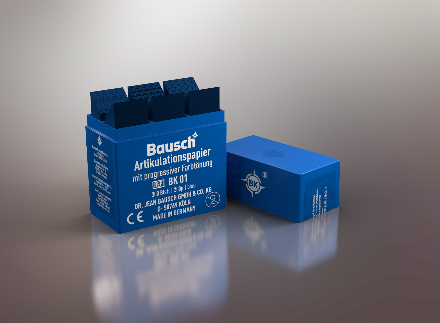 Arti-Check Micro-Thin Articulating Paper, 200 microns, Blue, 300/Pk, BK01 thumbnail 14