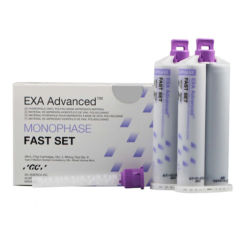 EXA ADVANCED Impression Material Cartridge Fst Set 48 mL Monophs Bulk Pack 32/Pk thumbnail 11