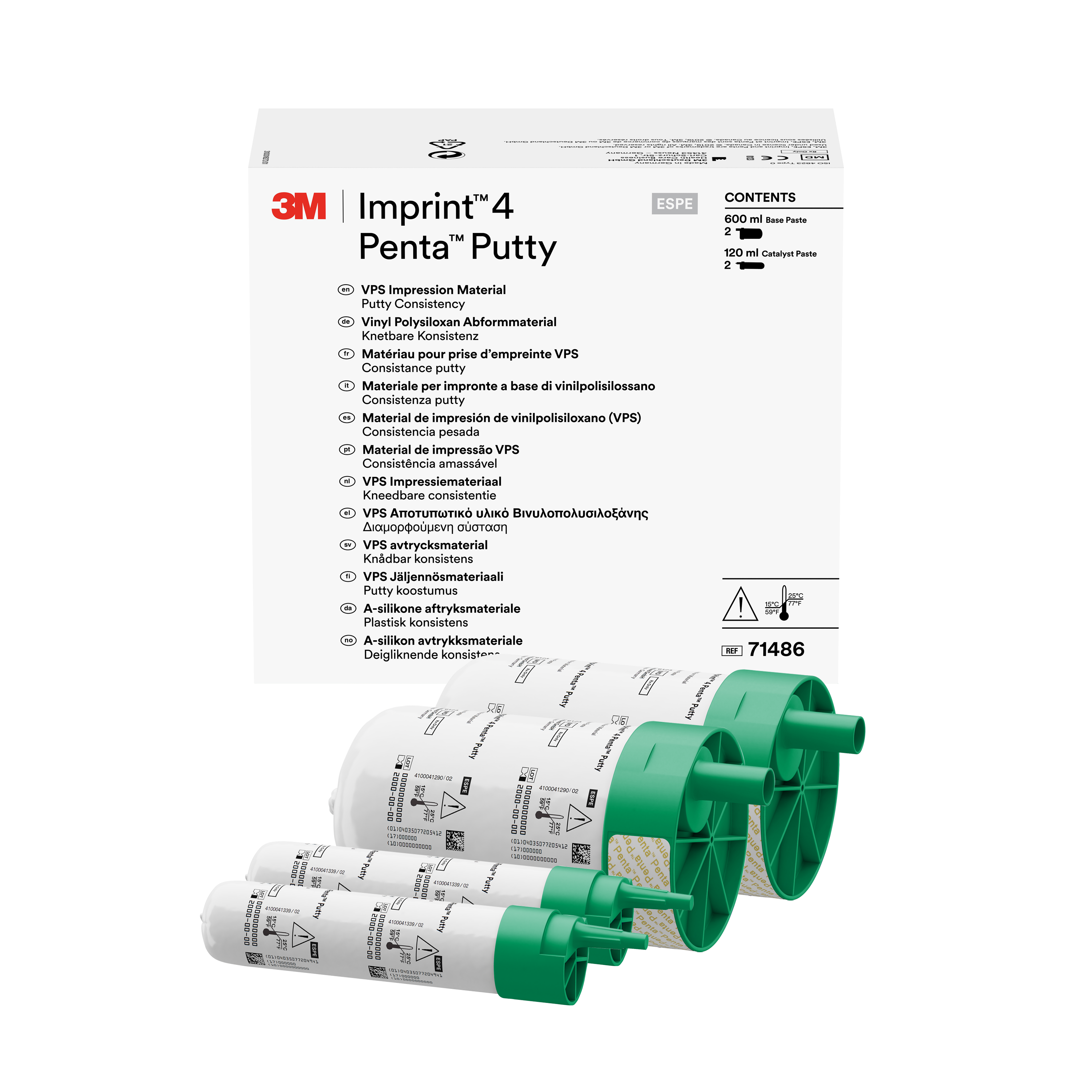 Imprint 4 Penta Putty Refill (2 Base/2 Catalyst) image