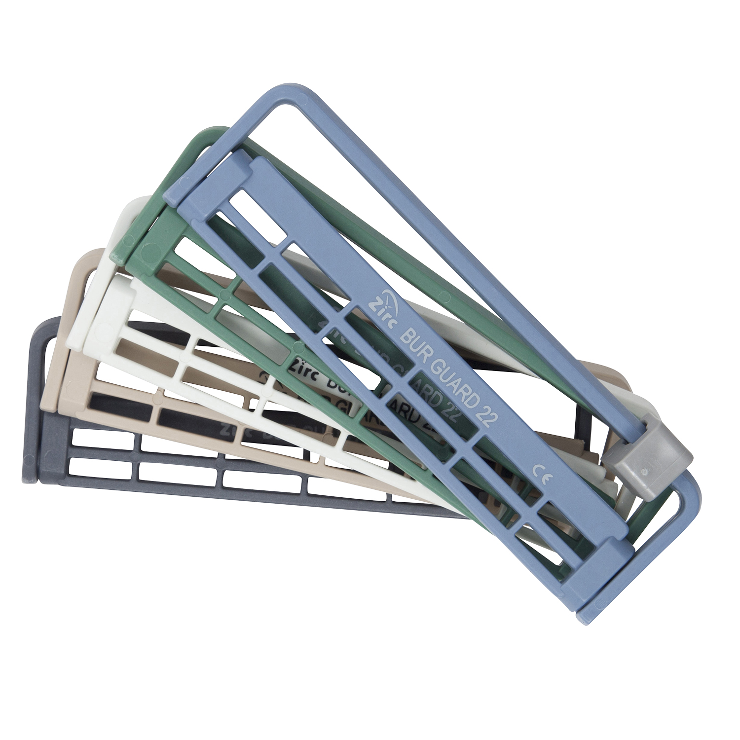 Steri-Bur Guard Bur Block Antimicrobial Microban 22 Hole Green Detachable Lid Ea thumbnail 8