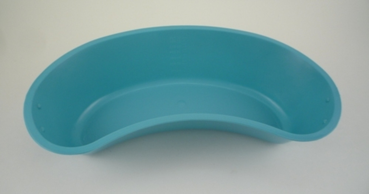 Basin Basin Kidney Polypropylene Blue 24oz thumbnail 2