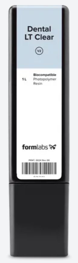 Form 4 Dental LT Resin V2 Clear 1/Lt thumbnail 2