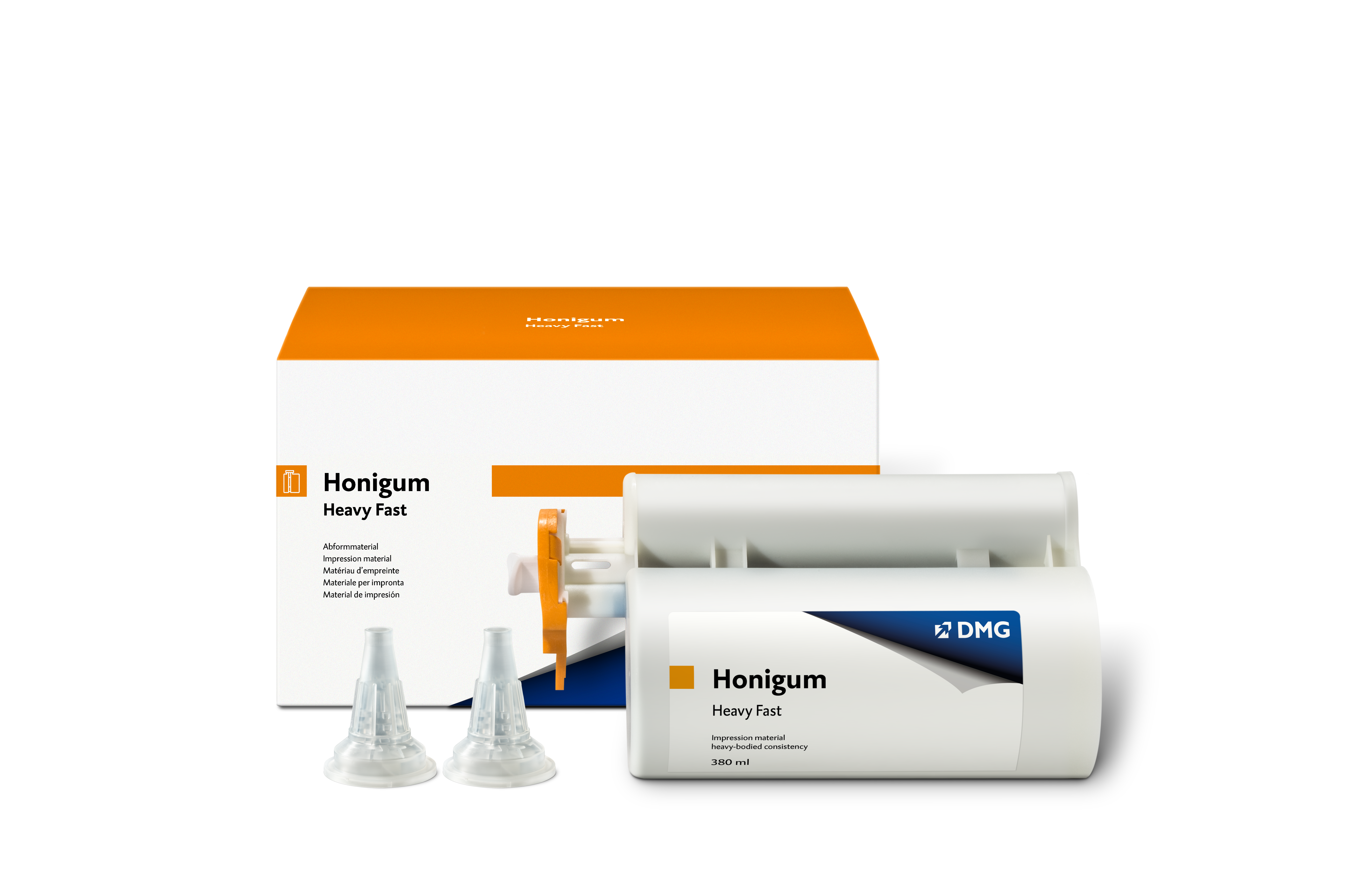 Honigum MixStar VPS Impression Material, Cartridge Pack, Heavy Body, Quad Fast Set, 380 ml, Honey, Teal, 1/Pk, 999638 thumbnail 15