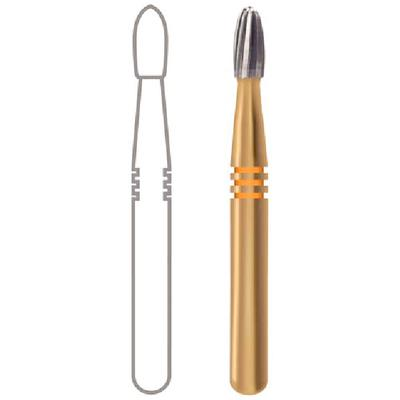 Carbide Bur Esthetic Finishing Friction Grip 7404B 10/Pk thumbnail 6