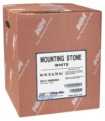 -Mounting Stone White (50#) - -Mounting Stone White (50#) - Image 1