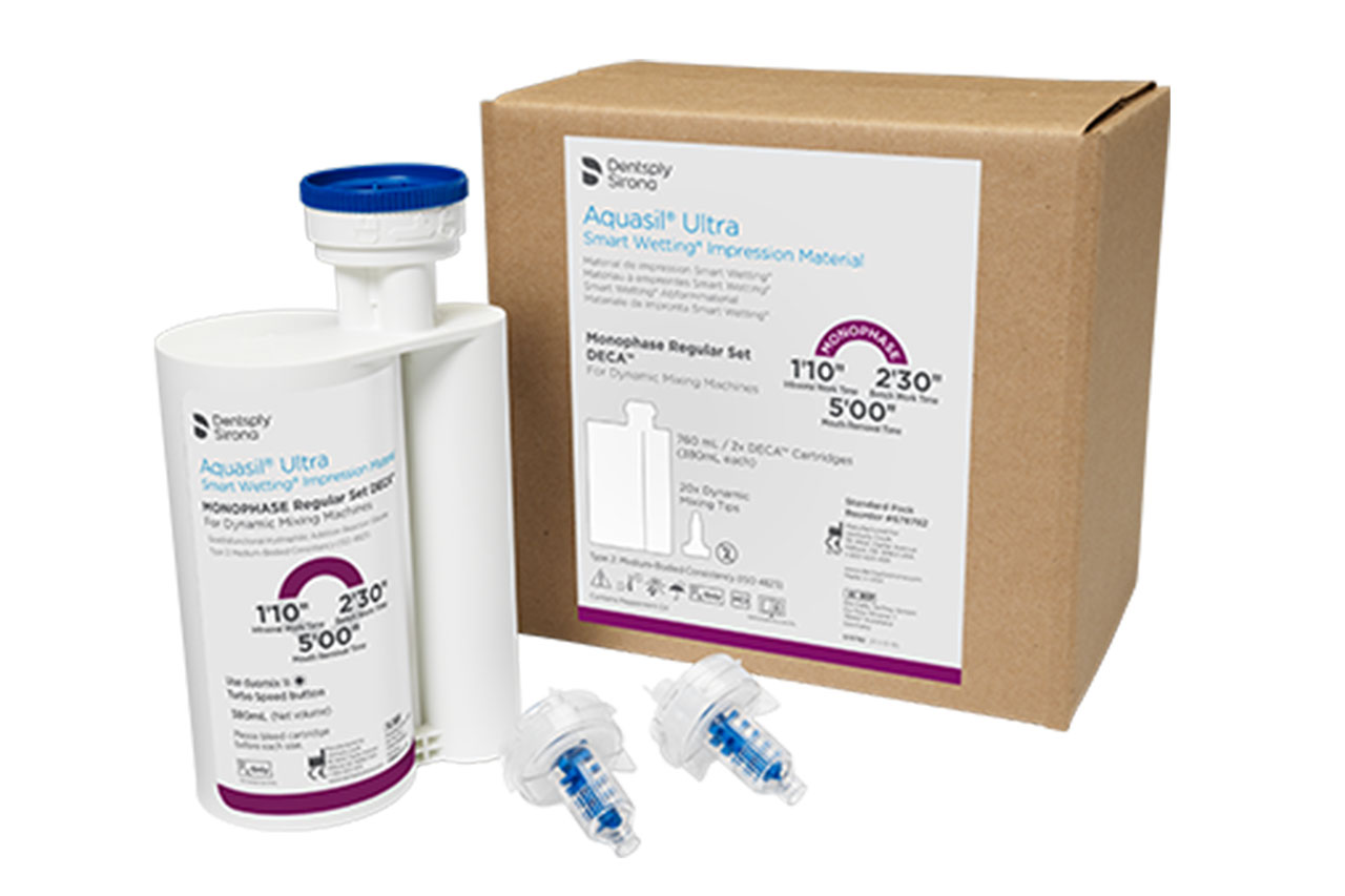 Aquasil Ultra DECA VPS Impression Material, Cartridge Refill, Monophase, Regular Set, 380 ml, 2/Pk thumbnail 10