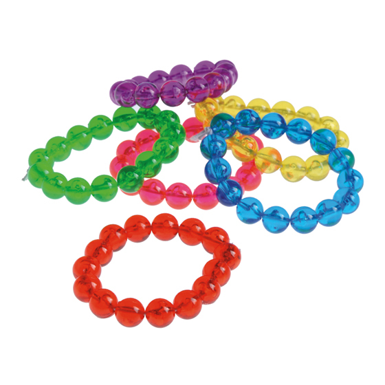 Bracelets Stretchy Bead Assorted Colors 36/Bg thumbnail 4