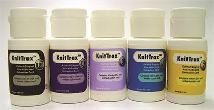 KnitTrax Knitted Retraction Cord, 100", # 000, Ultra-Ultra Thin, 1/Pk, 07-569 thumbnail 10
