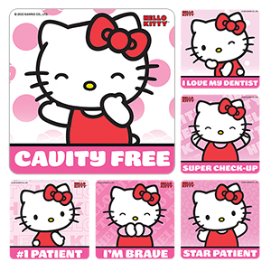 Stickers Hello Kitty Dental 100/Rl thumbnail 3