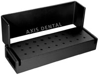 Bur Block Aluminum 27 Hole Black Swivel Top Ea thumbnail 6