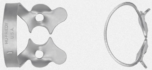 Rubber Dam Clamp, # 1, Upper Molars, Satin Steel, 1/Pk, RDCM1 thumbnail 10