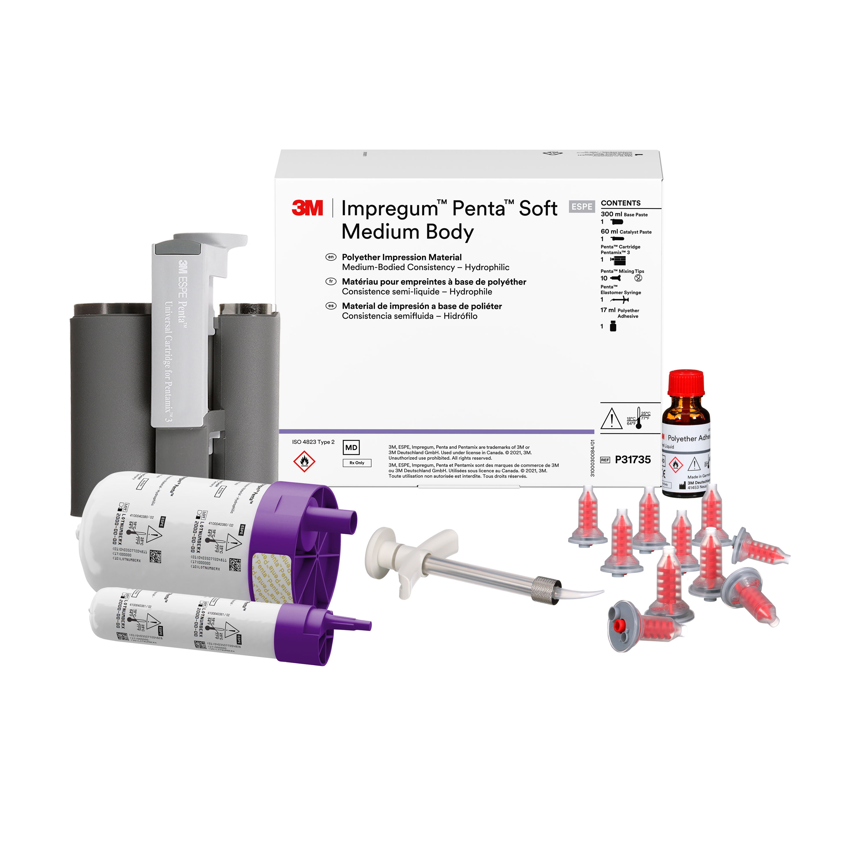 Impregum Penta Soft, Medium Body, Intro Kit, 1/Pk, P31735 thumbnail 6