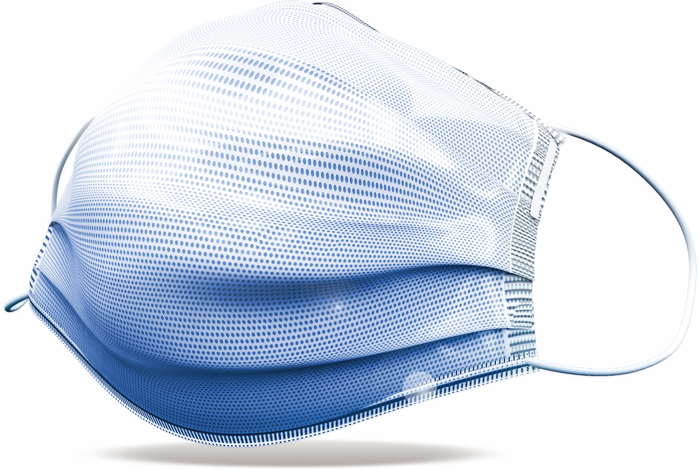 Repel 4-Ply Premium Face Mask 50/Box Sapphire ASTM Level 3, R2960SA thumbnail 20