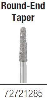 856-020C FG Rd End Taper Diamond - Sterile (25) thumbnail 2