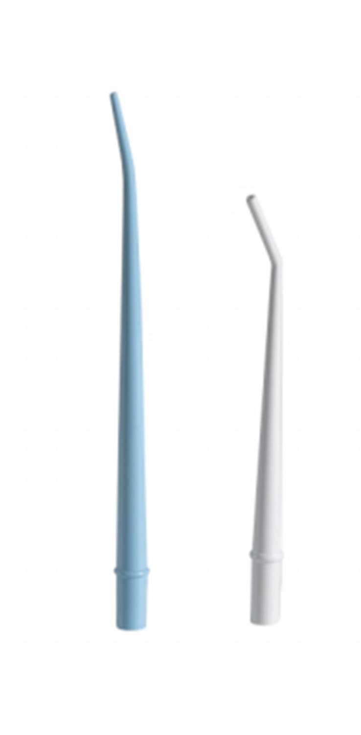 High Volume Evacuator Surgical Aspirator Tips, Plastic, Standard, 0.32 cm, White, 25/Pk, ZSAWH thumbnail 12