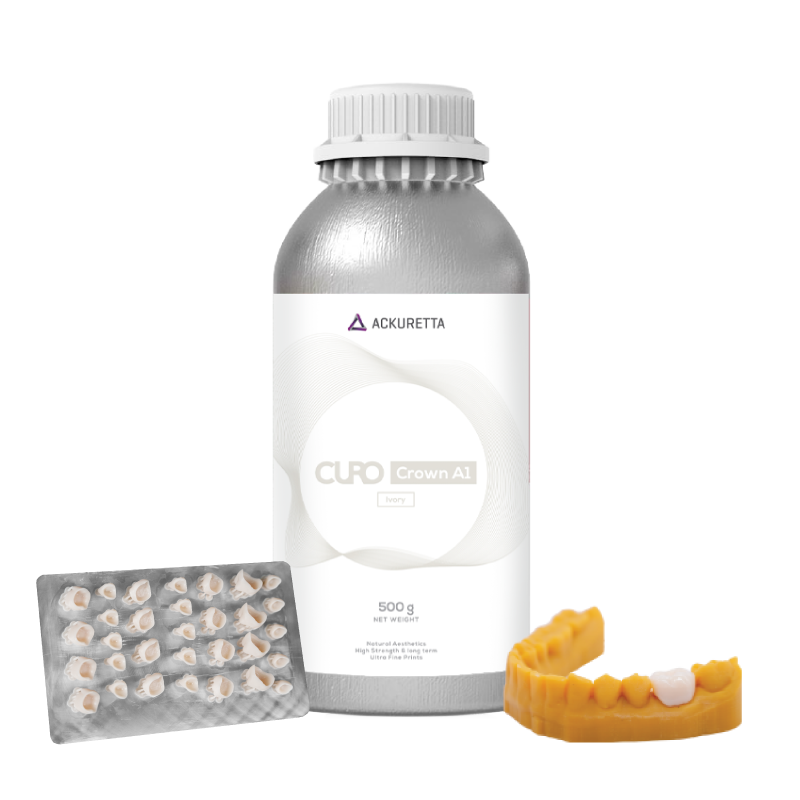 CURO Crown/Bridge Biocompatible Resin A1 Ea product image
