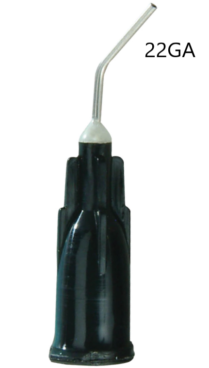 Pre-Bent 22GA Tip Opaque Black (100) thumbnail 2