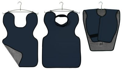 Lead X-Ray Apron Panoramic Poncho Adult Blue Without Collar Ea thumbnail 11