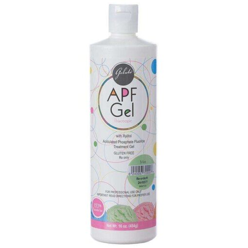 Gelato 60 Second Fluoride Gel 1.23% APF Mint 16oz/Bt thumbnail 9