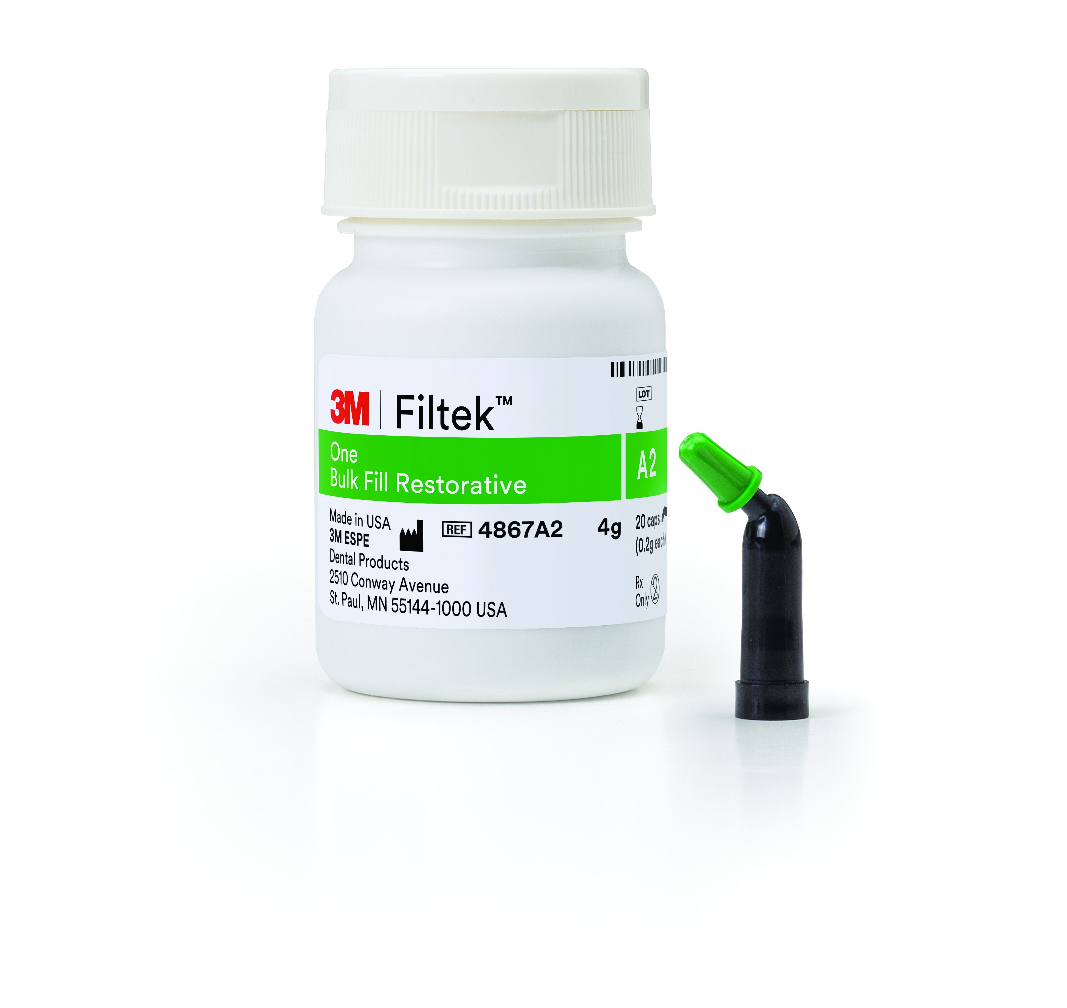 Filtek One Bulk Fill, Capsule Refill, 0.2 g, A2, 20/Pk, 4867A2 thumbnail 14