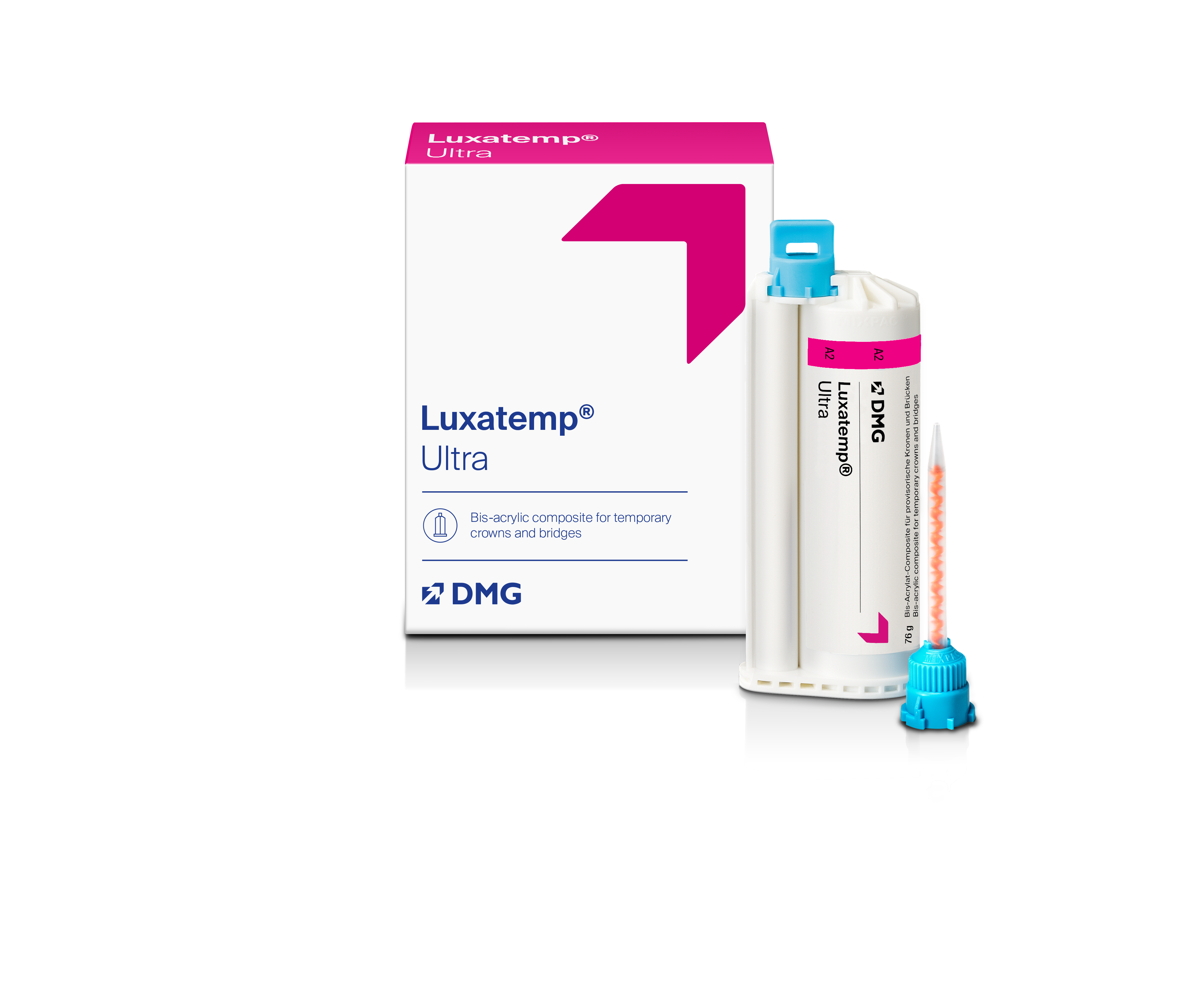 Luxatemp Ultra Automix Temporary C&B Material, Cartridge Refill, 76 g, A3.5, 1/Pk, 110909 thumbnail 15