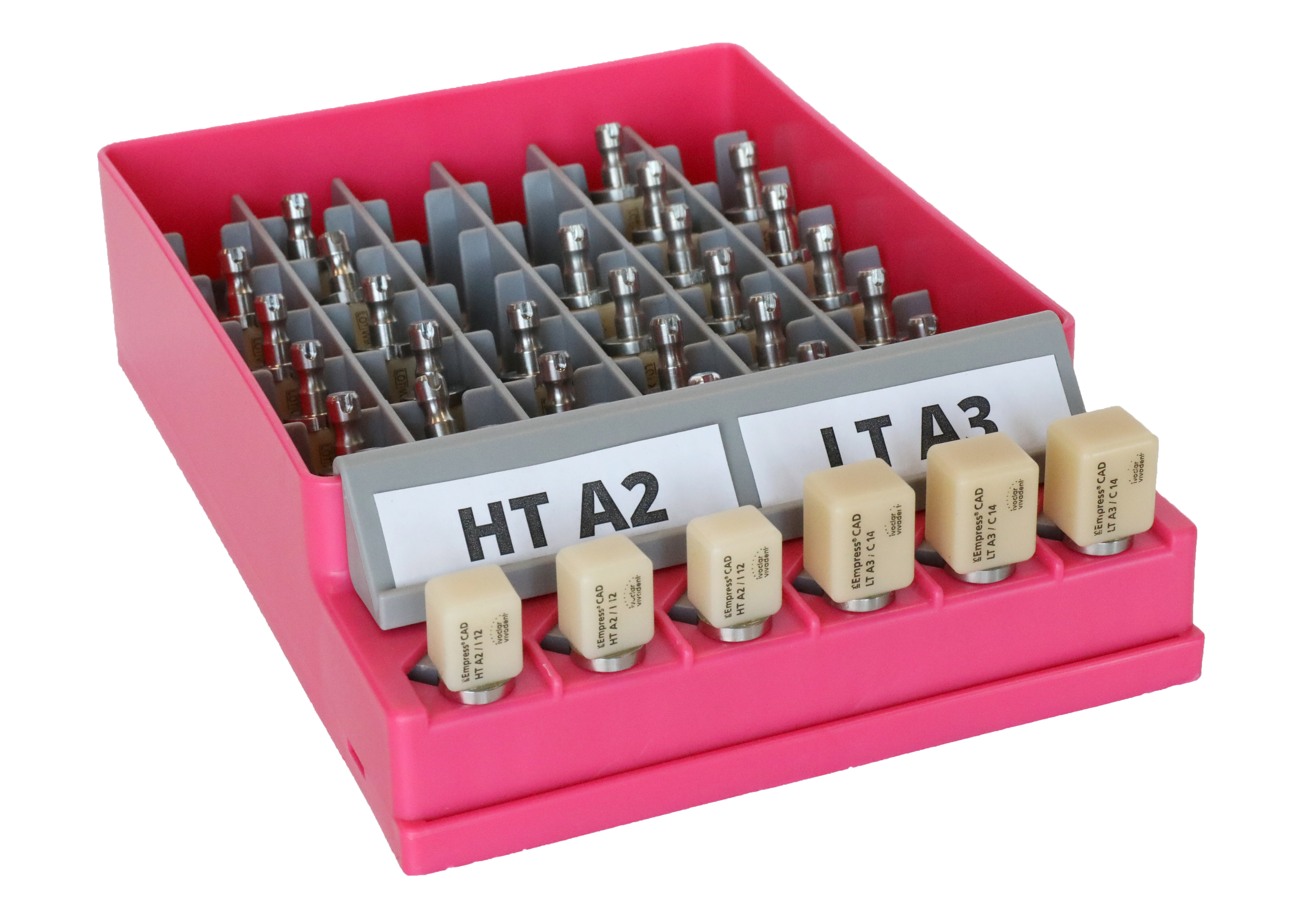 CAD/CAM Block Organizer Storage & Organizer Vibrant Pink thumbnail 5