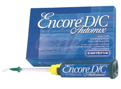 Encore D/C MiniMix Core Build-Up Material, Kit, 0.5 ml, Natural, 36/Pk, 310254 thumbnail 14