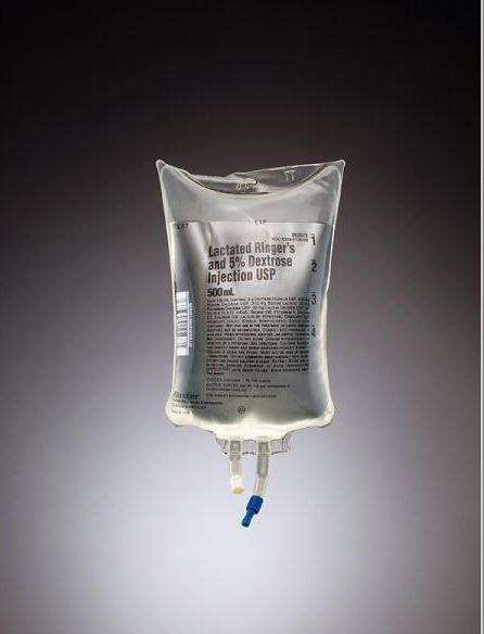 -Lactated Ringers Dextrose 5% Inj. Bag 500mL (24) product image