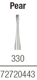 330 FG Carbide Bur (10) thumbnail 2