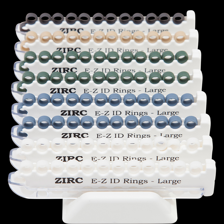 EZ-ID Instrument Rings Kit Assorted Jewel 200/Pk thumbnail 4