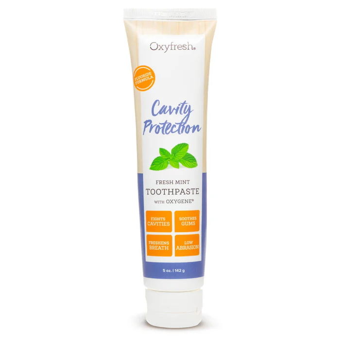 Oxyfresh Cavity Protection Fresh Mint Toothpaste 5 oz Fluoride Ea thumbnail 2