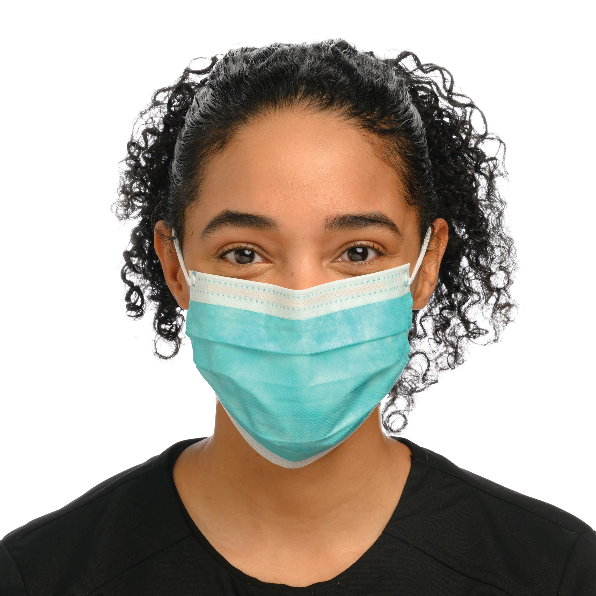 Isofluid Earloop Masks Teal 50/Bx ASTM Level 1 thumbnail 14