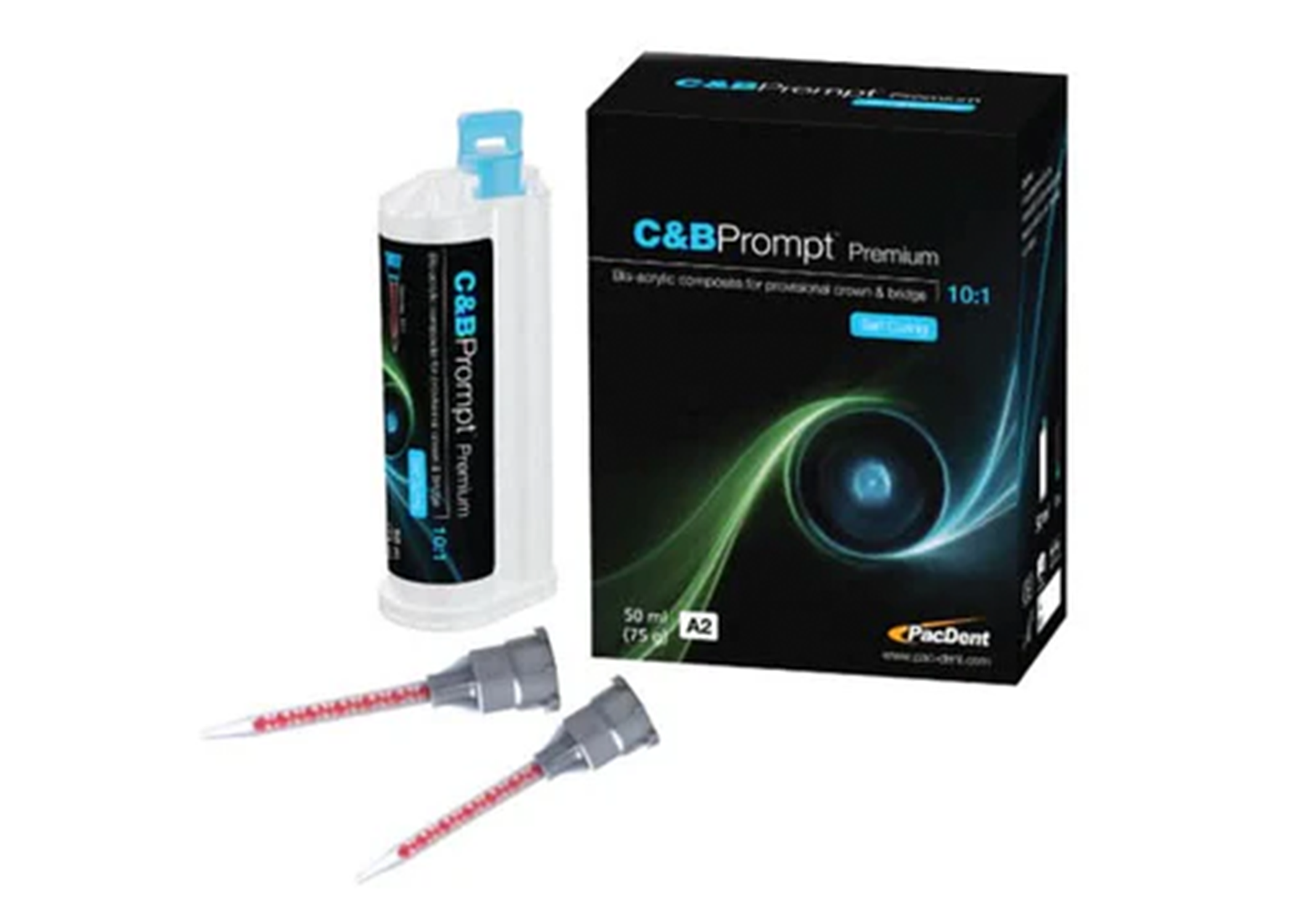 C&B Prompt Temporary Material 50 mL Shade A2 Cartridge Refill Package thumbnail 10