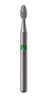 NTI Diamond Burs, FG, Football, # C379, 1.4 mm, Coarse, Green, 5/Pk, C379-014 thumbnail 8