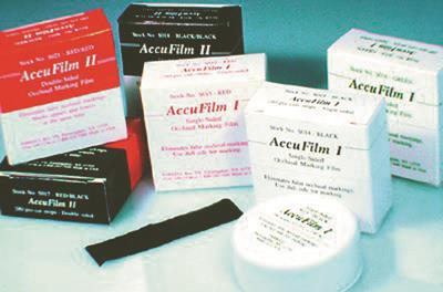 Accufilm I Double-Sided, Super Thin Articulating Film, Precut, Red/Red, 280/Pk, S021 thumbnail 13