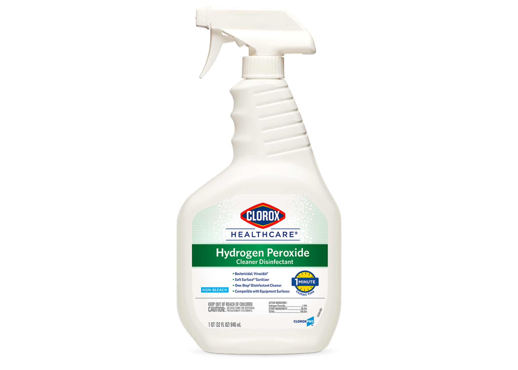 Clorox Healthcare Surface Cleaner & Disinfectant Btl Frgrnc Fr 32oz 9/Ca product image