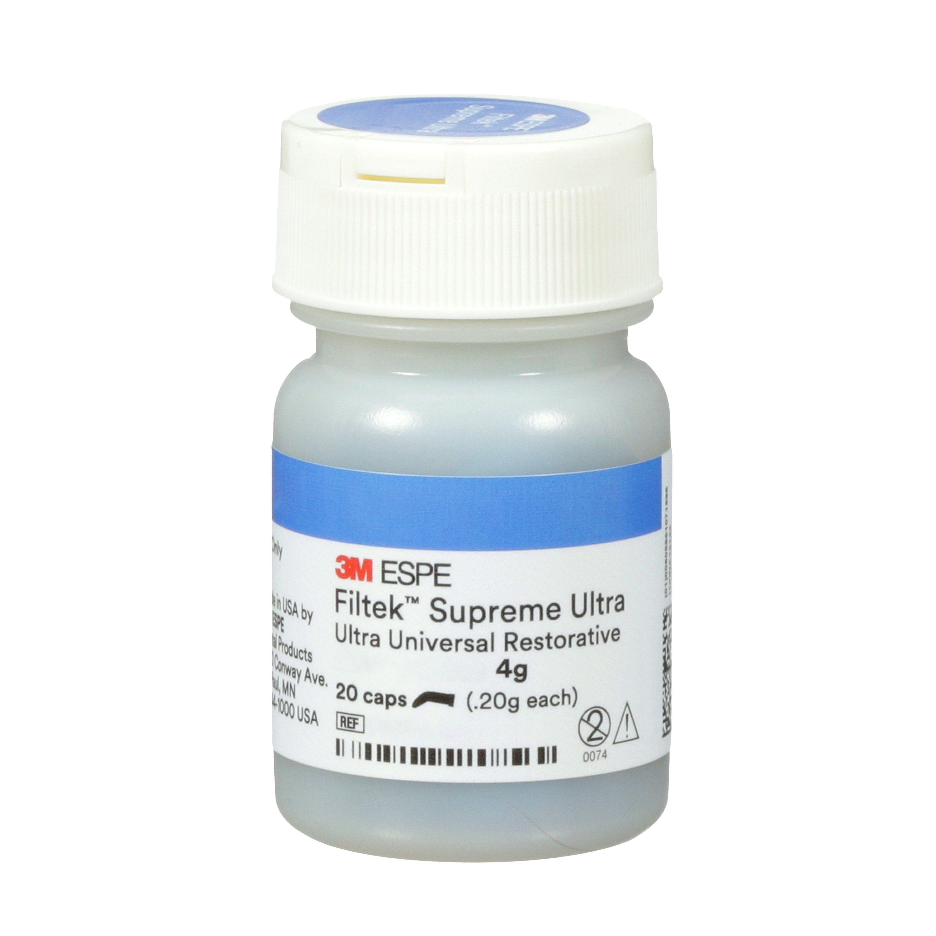 Filtek Supreme Ultra, Capsule Refill, 0.2 g, Body, Extra White, 20/Pk thumbnail 14
