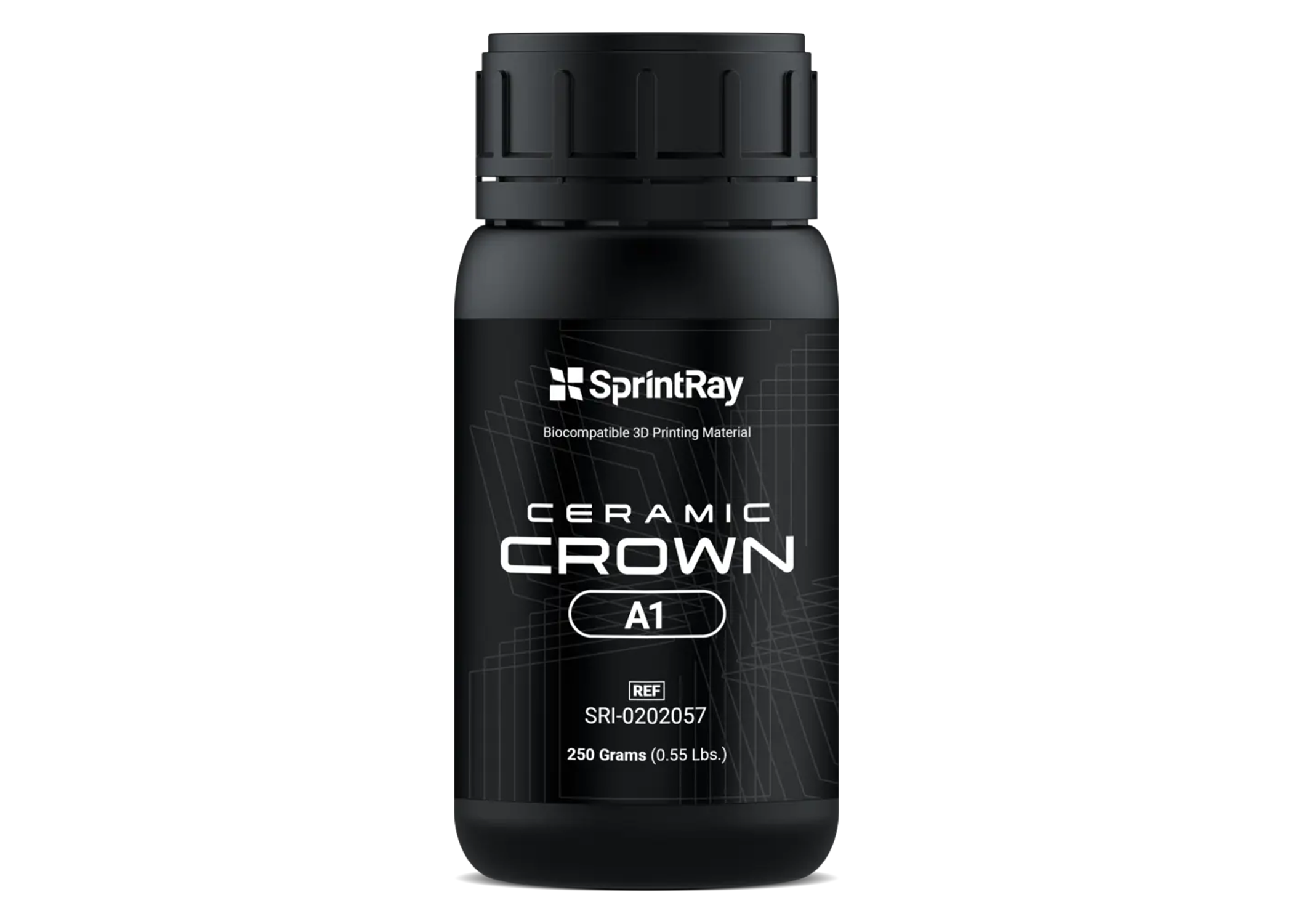 SprintRay Ceramic Crown Resin D3 0.5kg thumbnail 2