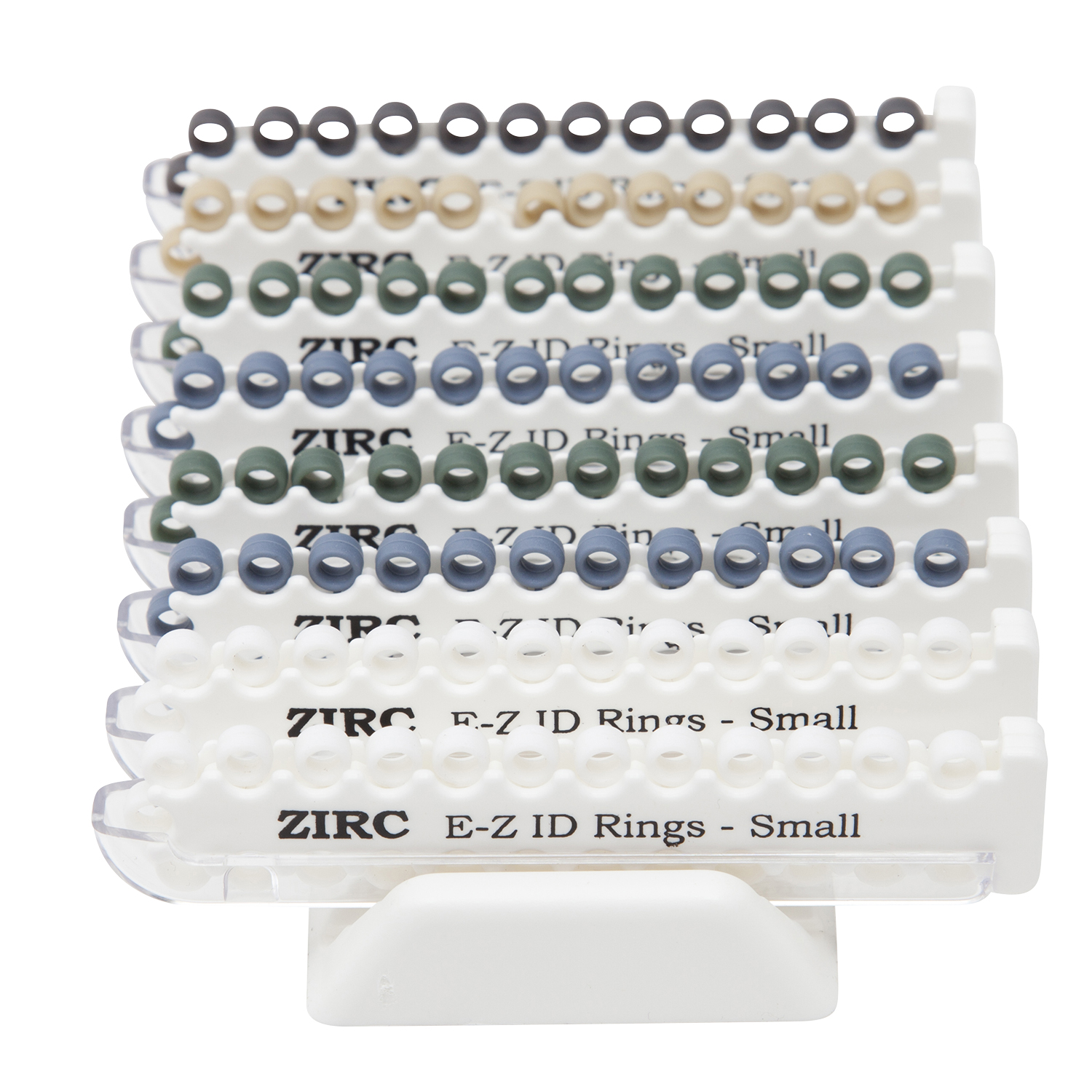 E-Z ID Instrument Rings, Small, Assorted Pastel, 200/Pk, 70Z105 thumbnail 9