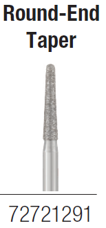 856-016SC FG Rd End Taper Diamond - Sterile (25) thumbnail 2