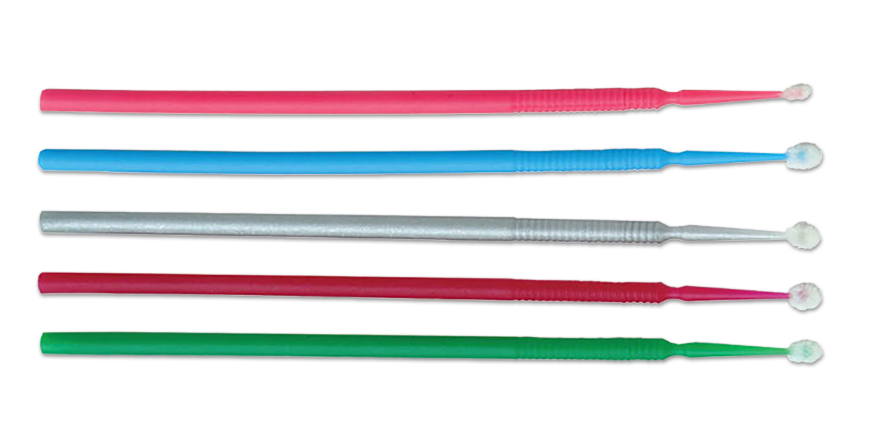 Micro Applicator Brushes Regular Green Box of 100 product image