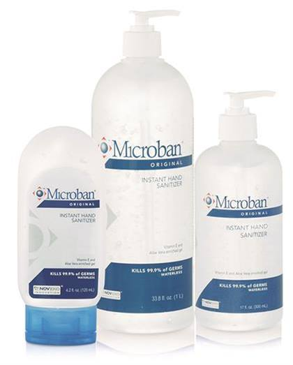 -Microban Hand Sanitizer 125ml (4oz) product image