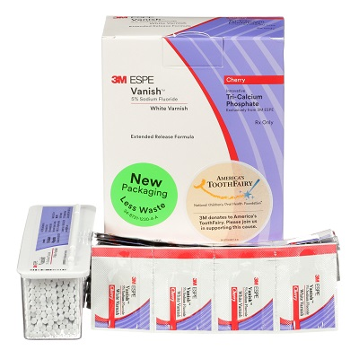 3M™ Vanish™ Varnish Clinic Pack 5% Sodium Fluoride 0.5 mL Cherry White 100/Pk thumbnail 25