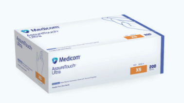 AssureTouch Ultra Nitrile Medical Examination Glove, XL, Violet Blue thumbnail 3