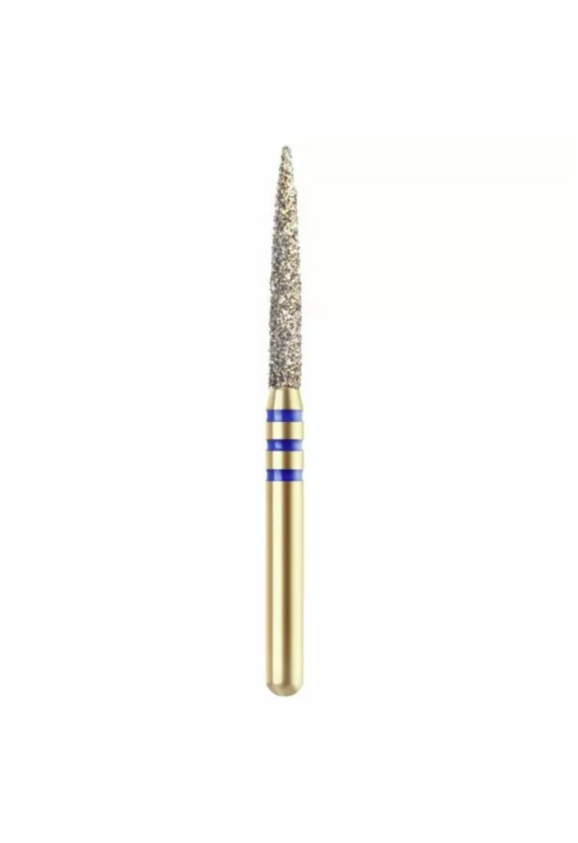 Alpen Diamond Bur Friction Grip Medium Flame 314-014 5/Pk image