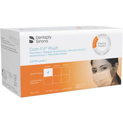 Sultan - Com-Fit Plush Natural Fit Masks ASTM3 White 40/Bx thumbnail 13