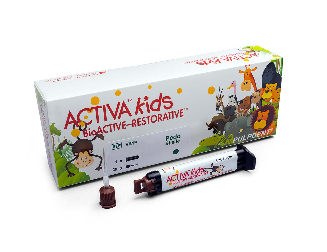 Activa Kids BioActive Composite Resin Restorative, Dual-Cure, Single Syringe Refill, 5 ml, Pedo, 1/Pk, VK1P thumbnail 10