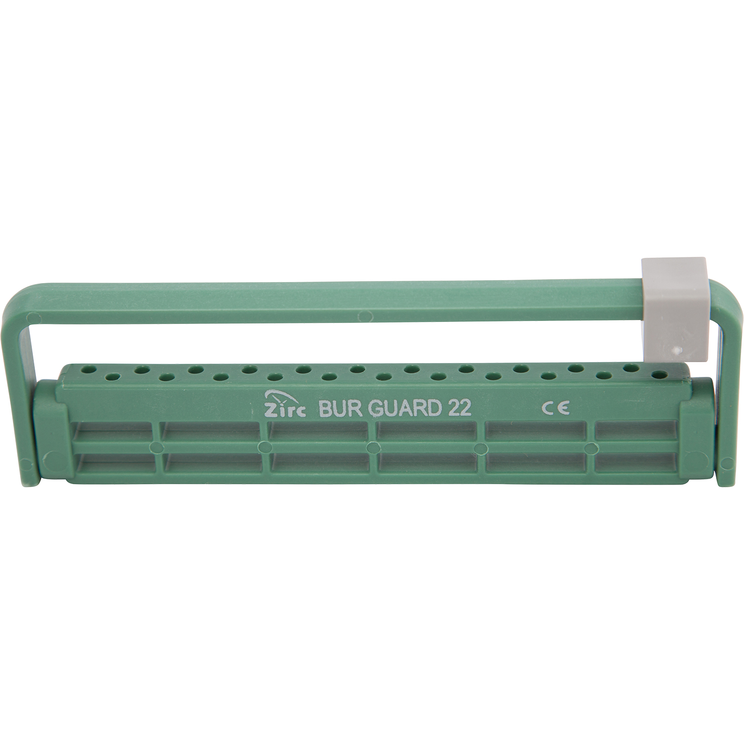 Steri-Bur Guard Bur Block Antimicrobial Microban 22 Hole Green Detachable Lid Ea thumbnail 9